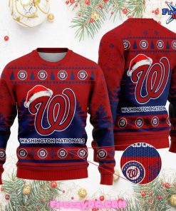 Washington Nationals Christmas Holiday 2024 Sweater