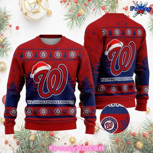 Washington Nationals Christmas Holiday 2024 Sweater