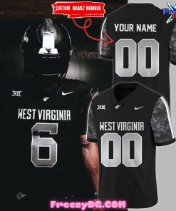 West Virginia Coal Rush 2024 Black Football Jersey