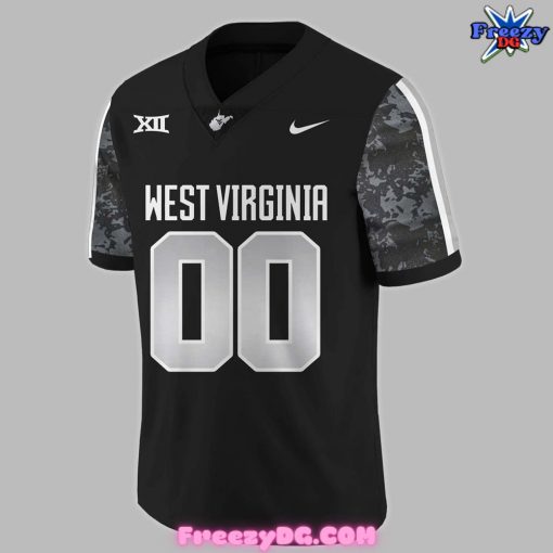 West Virginia Coal Rush 2024 Black Football Jersey