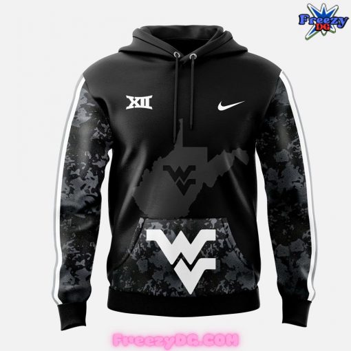 West Virginia Coal Rush 2024 Black Hoodie