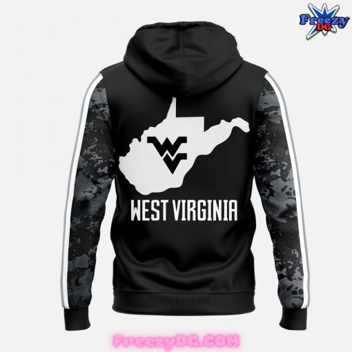 West Virginia Coal Rush 2024 Black Hoodie