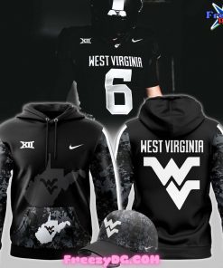 West Virginia Coal Rush Black Hoodie