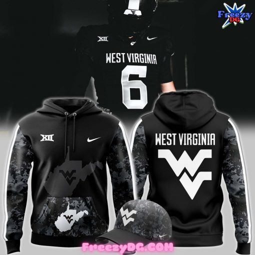 West Virginia Coal Rush Black Hoodie