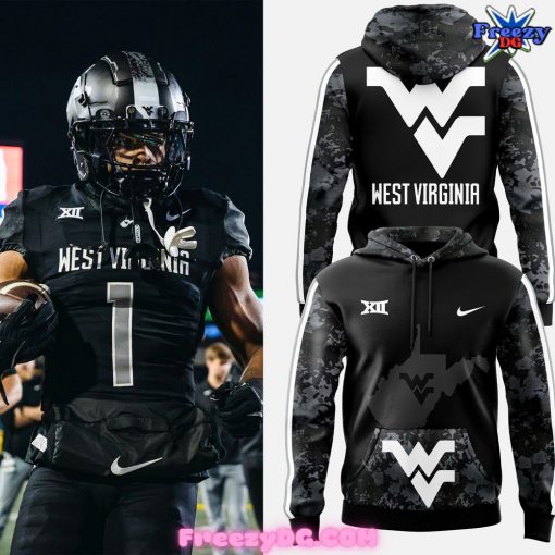 West Virginia Coal Rush XII 2024 Black Hoodie