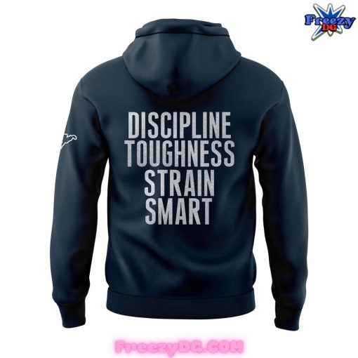 West Virginia Mountaineers Discipline Toughness Strain Smart Hoodie