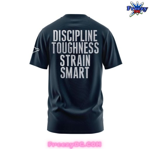 West Virginia Mountaineers Discipline Toughness Strain Smart T-Shirt