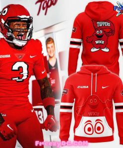 Western Kentucky Hilltoppers Football 2024 Red Hoodie