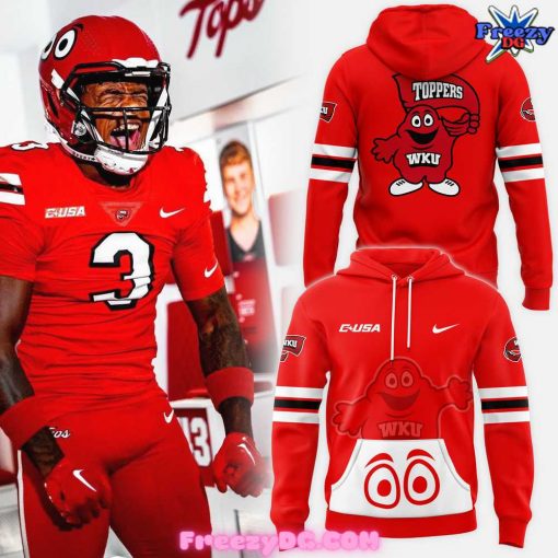 Western Kentucky Hilltoppers Football 2024 Red Hoodie