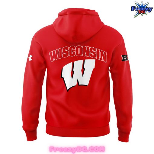 Wisconsin Badgers Football Under Armour 2024 Hoodie