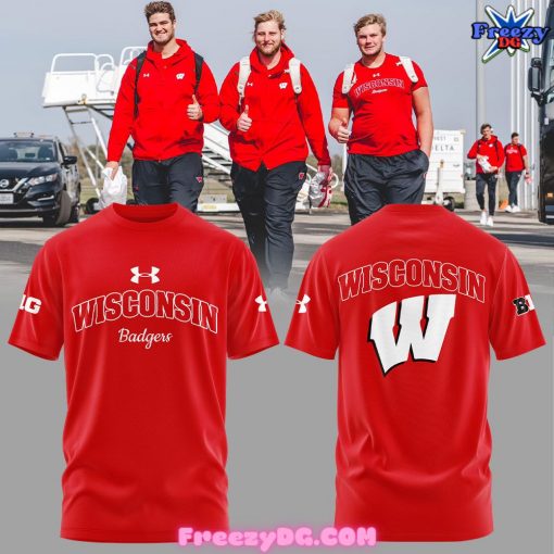 Wisconsin Badgers Football Under Armour 2024 T-Shirt