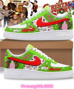 A Christmas Story Merry Christmas Limited Nike Air Force 1