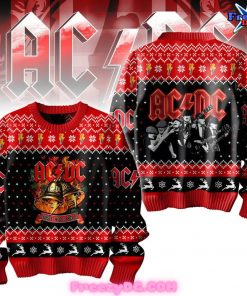 AC/DC Jingle Hells Bells Ugly Sweater