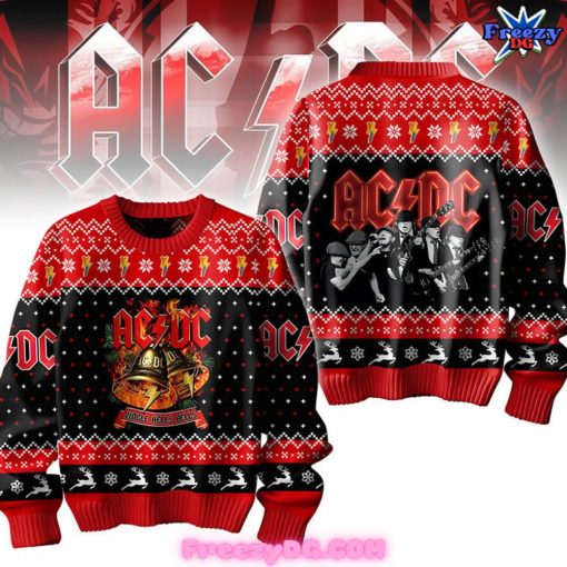 AC/DC Jingle Hells Bells Ugly Sweater