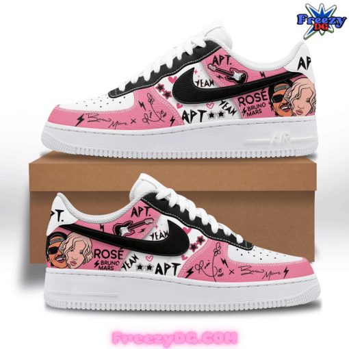 APT Bruno Mars x Rosé Limited Edition Nike Air Force 1