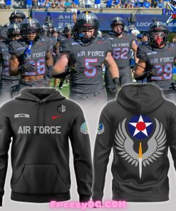 Air Force Falcons Football 2024 Gray Hoodie