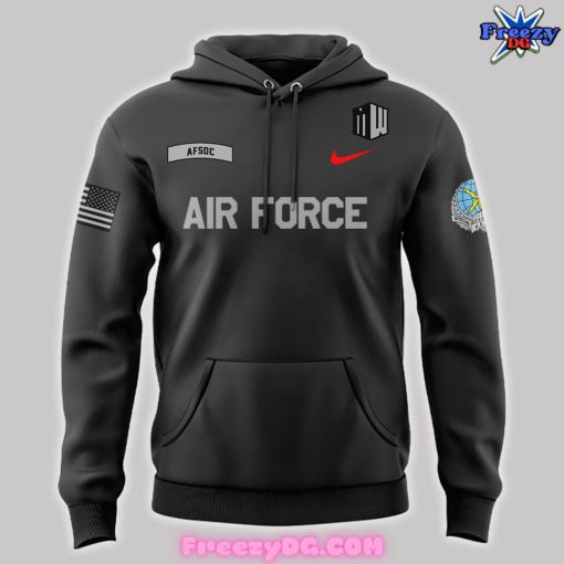 Air Force Falcons Football 2024 Gray Hoodie