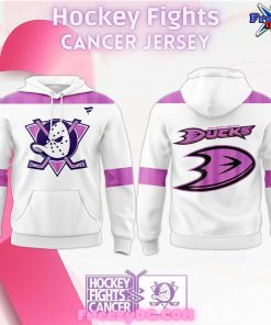 Anaheim Ducks Hockey Fights Cancer Special Hoodie