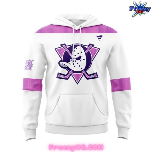 Anaheim Ducks Hockey Fights Cancer Special Hoodie