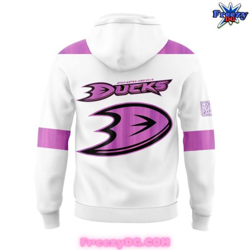 Anaheim Ducks Hockey Fights Cancer Special Hoodie