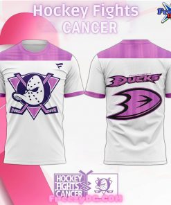 Anaheim Ducks Hockey Fights Cancer Special T-Shirt