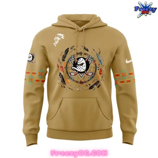 Anaheim Ducks Native American Heritage Month 2024 Hoodie