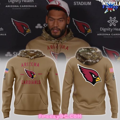 Arizona Cardinals Salute to Service 2024 Hoodie