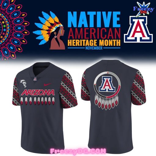 Arizona Wildcats Native American Heritage Month Football Jersey