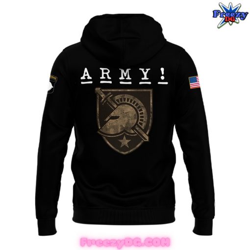 Army Black Knights 101st Airborne Alternate Untouchable Black Hoodie