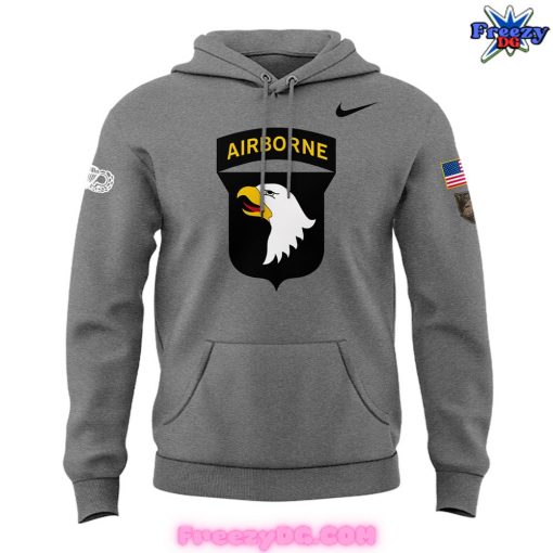 Army Black Knights 101st Airborne Alternate Untouchable Grey Hoodie