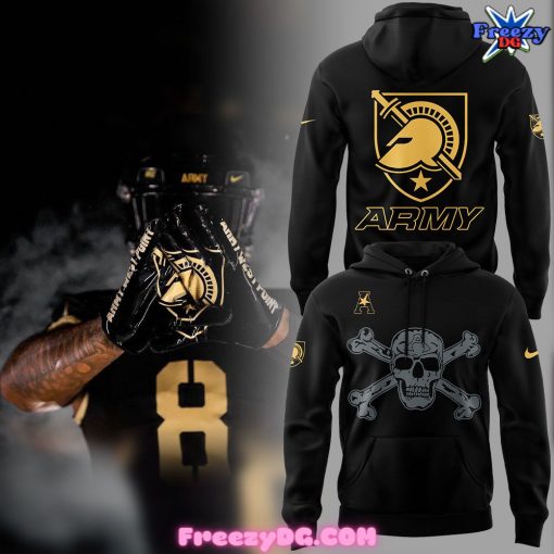 Army Black Knights Skull Shield Hoodie