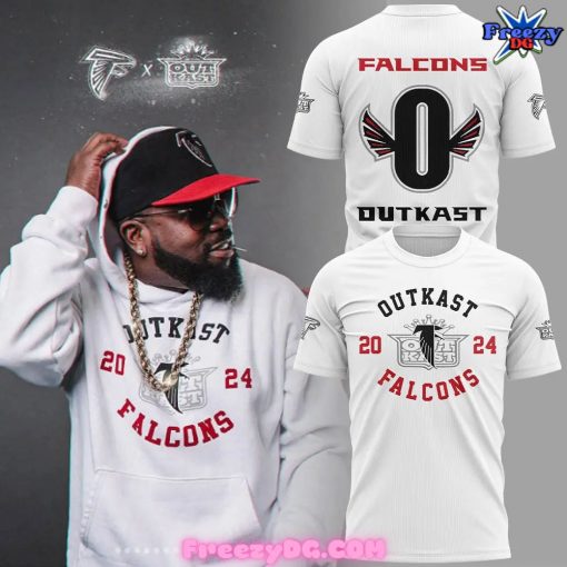 Atlanta Falcons x Outkast 2024 Special White T-Shirt