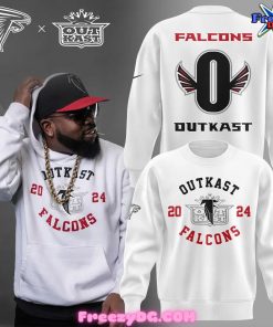 Atlanta Falcons x Outkast 2024 Special White Sweatshirt