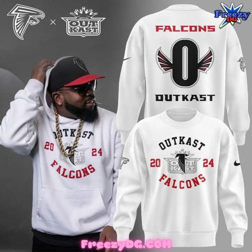 Atlanta Falcons x Outkast 2024 Special White Sweatshirt