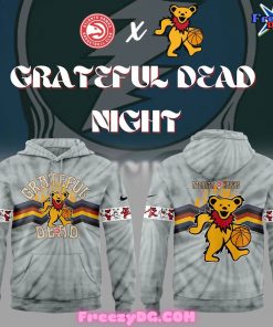 Atlanta Hawks Grateful Dead Night 2024 Hoodie