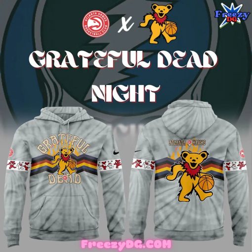 Atlanta Hawks Grateful Dead Night 2024 Hoodie