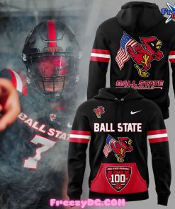 Ball State Cardinals 100th Anniversary Special Hoodie