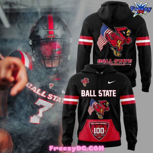 Ball State Cardinals 100th Anniversary Special Hoodie