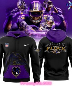 Baltimore Ravens Flock Special Hoodie