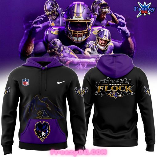 Baltimore Ravens Flock Special Hoodie