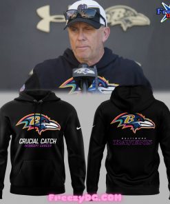 Baltimore Ravens NFL Crucial Catch Intercept Cancer Special Hoodie