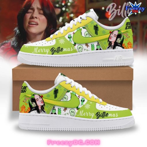 Billie Eilish Merry Christmas Limited Edition Nike Air Force 1