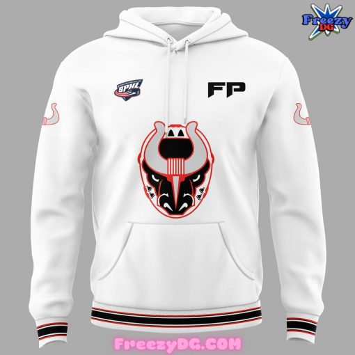 Birmingham Bulls Hockey Special White Hoodie