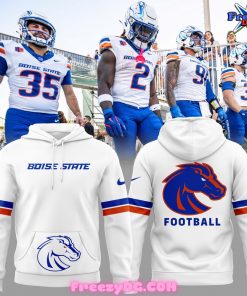 Boise State Broncos Football Special White Hoodie