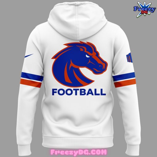 Boise State Broncos Football Special White Hoodie