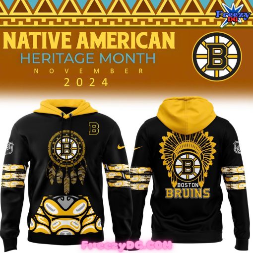 Boston Bruins Native American Heritage Month Special Hoodie