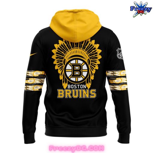 Boston Bruins Native American Heritage Month Special Hoodie