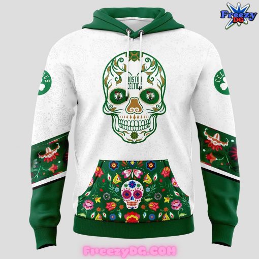 Boston Celtics Dia de los Muertos Hoodie