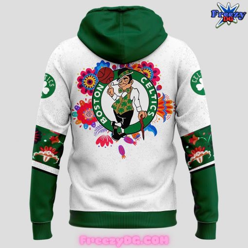 Boston Celtics Dia de los Muertos Hoodie