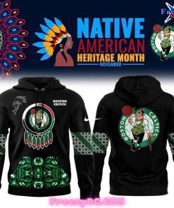 Boston Celtics NBA Native American Heritage Month Hoodie